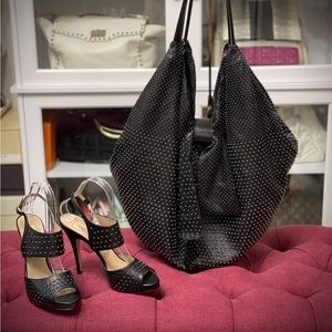 Valentino Studded Shoulder Bag